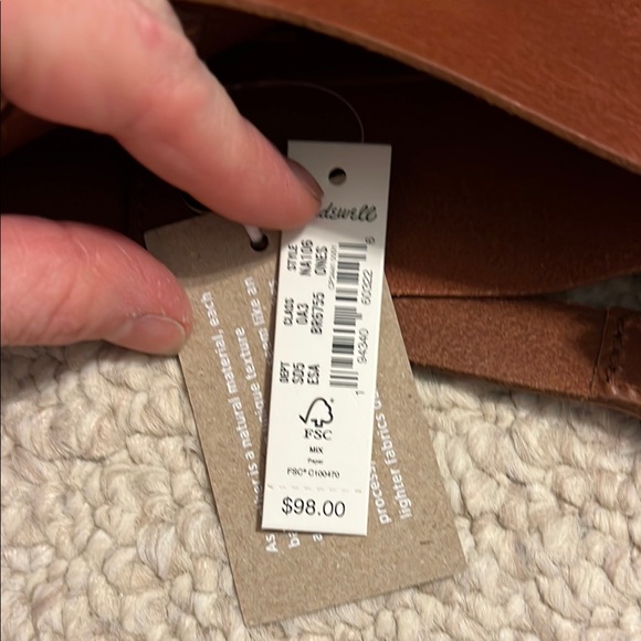 Brown Leather Crossbody Bag - Picture 2 of 12